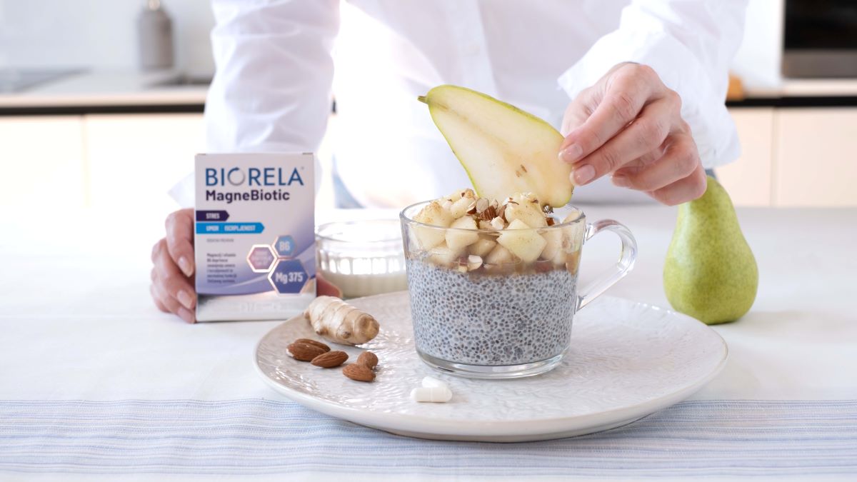 Chia puding s kruškama, medom i cimetom za dobre jesenske vibracije